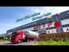 Serbatoio con rivestimento in gomma personalizzabile per il trasporto sicuro e duraturo di fluidi