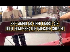 Compensatore di condotto rettangolare spedito