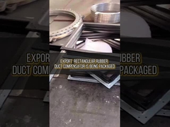 Connessione a flangia Giunta di gomma non metallica per il collegamento ad aria calda Tipo e mezzo applicabile