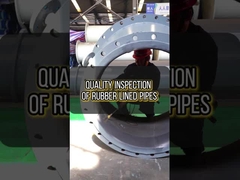 Supporto personalizzato per il servizio ODM di tubature di acciaio senza cuciture con rivestimento in gomma