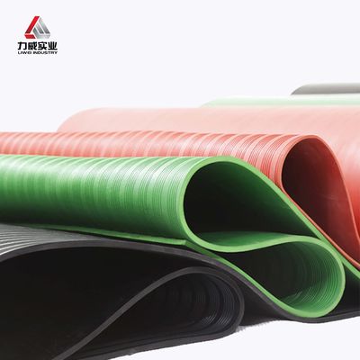 Materassi per pavimenti impermeabili a base di gomma di silicone antiscivolo conduttivo