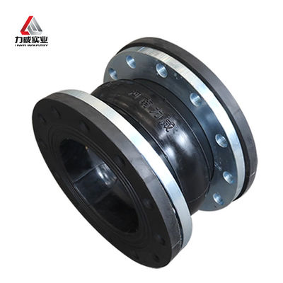 PN6-PN40 Single Sphere Flexible Rubber Joint con colore della flange personalizzabile e connessione flange / filettata