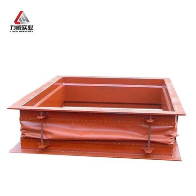 Compensatore di tessuti non metallici rettangolari di connessione a flange Compensatore di espansione termica