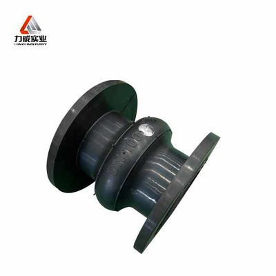 NR, NBR, EPDM, CR Goma comune sfera singola con flange in acciaio al carbonio