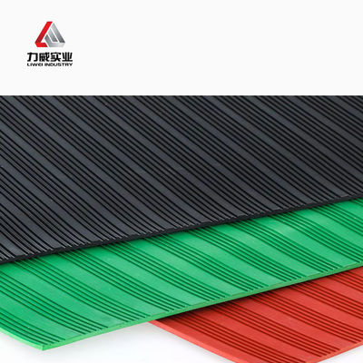 Pad di isolamento ad alta tensione Sala di distribuzione dell'energia 10KV Tappeto di piastra di gomma 3/5/8mm Pad di gomma di isolamento