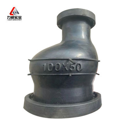 DN100*80-DN500*300 Articolo di gomma riduttrice eccentrica per intervalli di temperatura -15- 80 C Speciale -30- 150 C