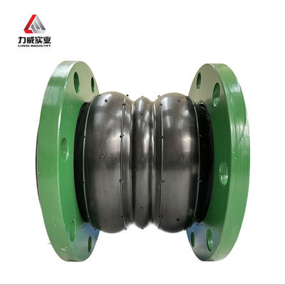 Materiale di flangia galvanizzata in acciaio al carbonio Multi Sphere Flessibile Goma comune per condotte industriali resistenti agli acidi