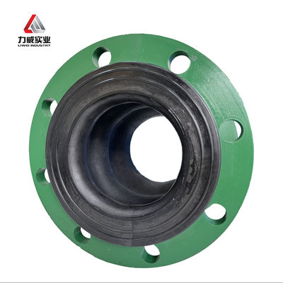 Articolo di gomma flessibile a doppia sfera con riduzione del rumore Acciaio al carbonio galvanizzato Flange temperatura di lavoro -30C-150C