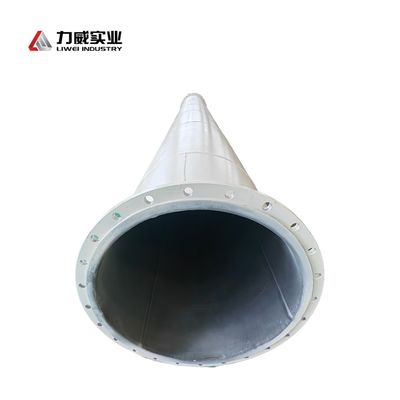 Supporto personalizzato ODM tubo rivestito di gomma per le esigenze dell'industria mineraria