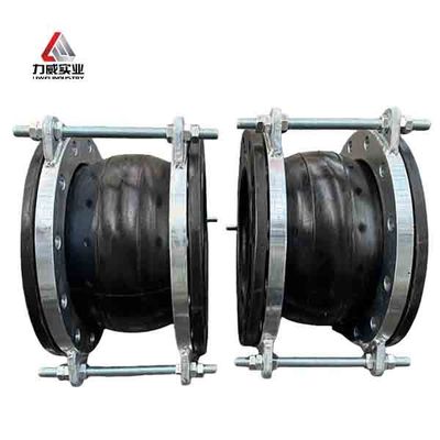 Giunto in gomma flessibile a sfera singola con disegno personalizzato PN6 PN40 progettato per la tenuta e il collegamento flessibile in sistemi di tubazioni