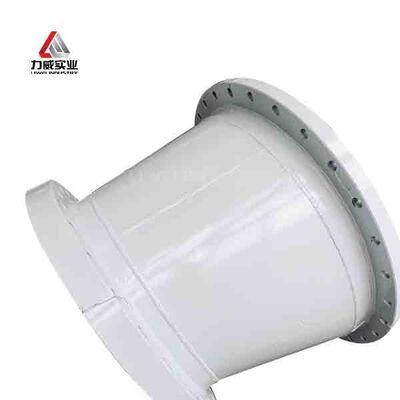 Tubo rivestito in gomma con spessore variabile a seconda delle specifiche e della conformità agli standard ISO per applicazioni industriali