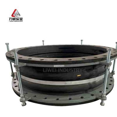 Eccellente resistenza alla corrosione, giunto di gomma flessibile a doppia sfera con capacità di movimento assiale