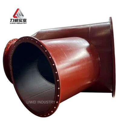 Tubo rivestito in gomma resistente alla corrosione Neoprene naturale EPDM rivestimento in nitrile anti-invecchiamento per gasdotti di estrazione chimica