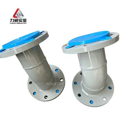 Fittings per tubi rivestiti di gomma Elbow Tee Reducer Bend Connector Flanged DN25-DN2000 Industrial resistente alla corrosione